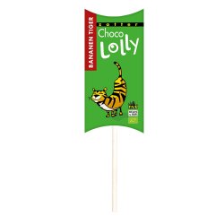 ZOTTER Choco Lolly Bananen Tiger 20g