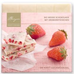 Berger Bio Weisse Schoko mit Erdbeeren | Vinofaktur Genussregal S�dsteiermark
