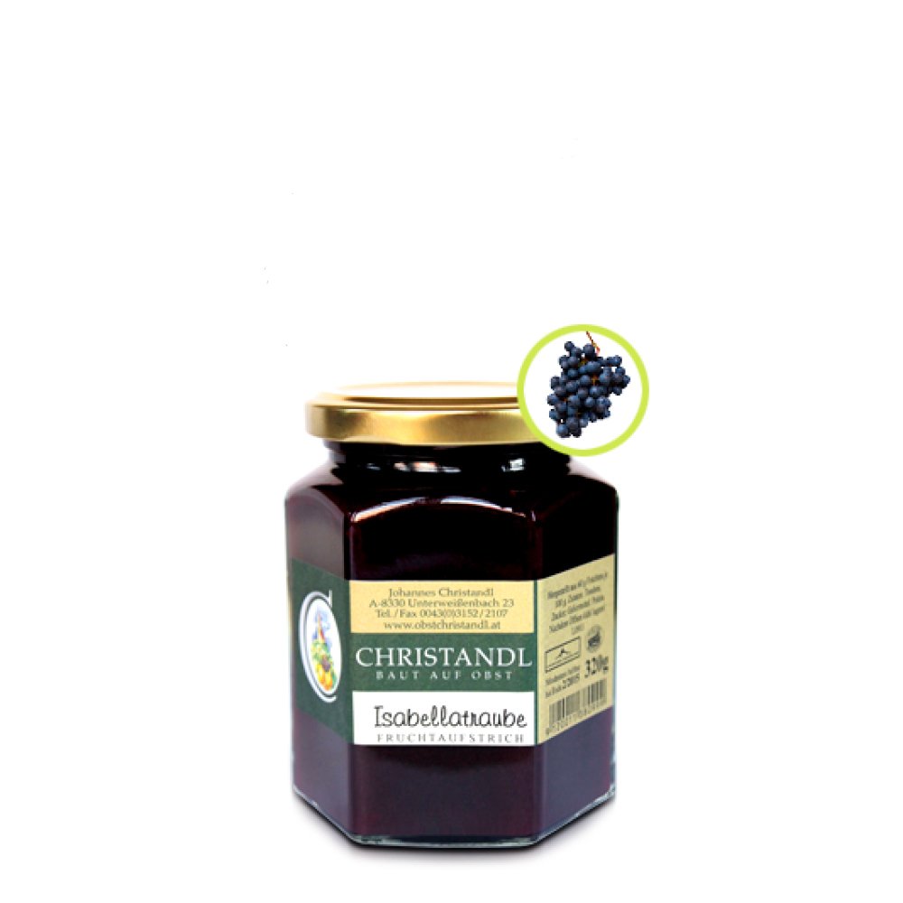 CHRISTANDL Isabella Haustraube 290g