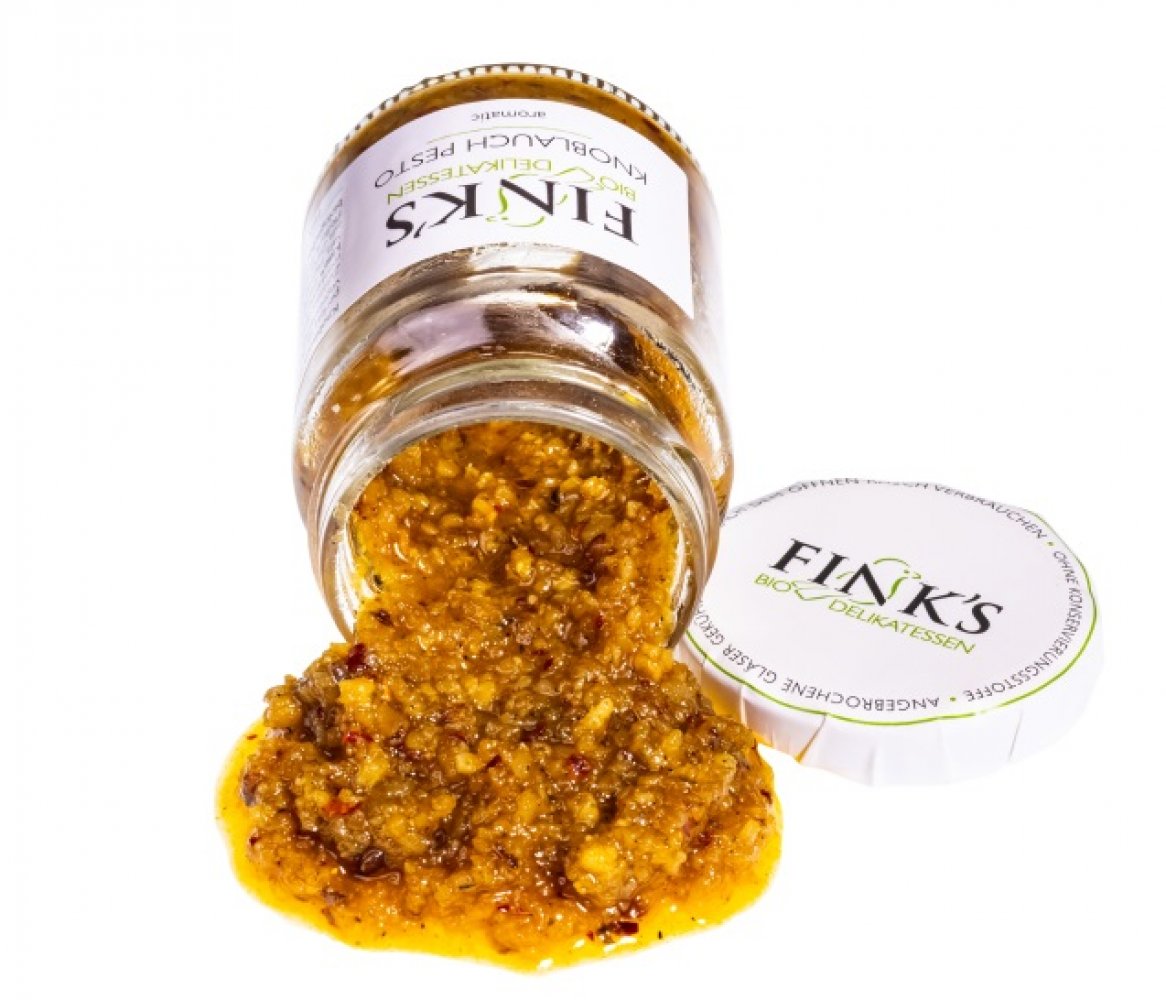 FINKS BIO Knoblauch Pesto Aromatic 143 ml