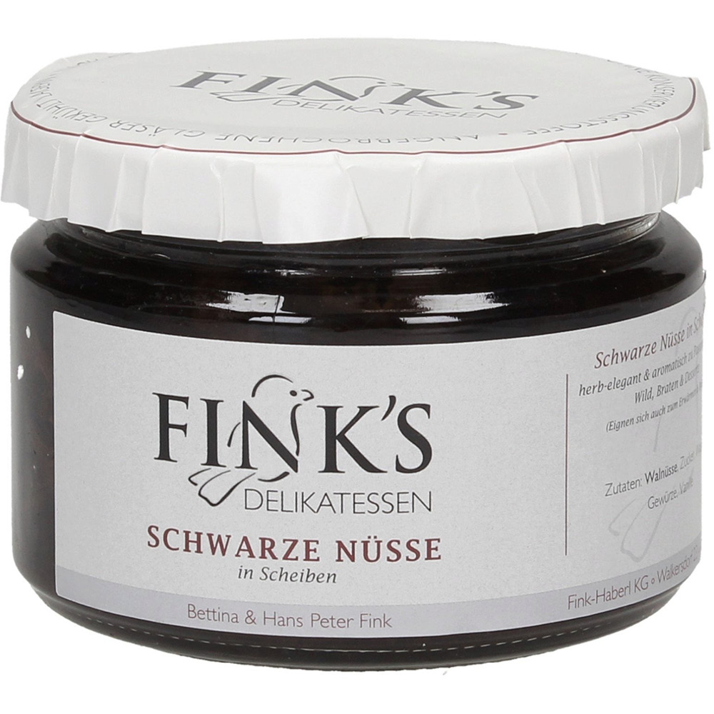 FINKS BIO Schwarze N�sse Scheiben 280ml