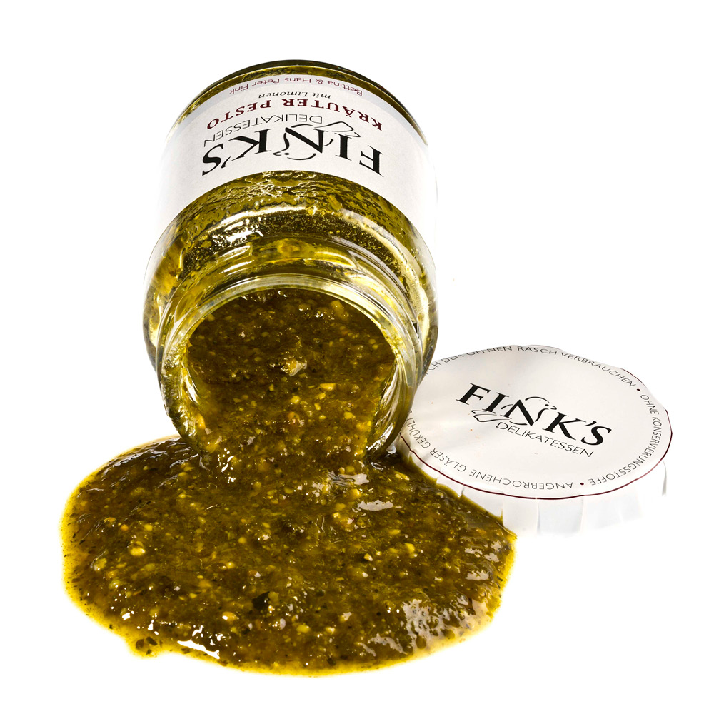 FINKS Kr�uterpesto m. Limonen 106 ml