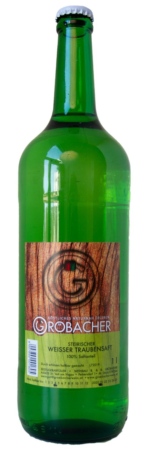 GR�BACHER Traubensaft Wei� 1,0 l