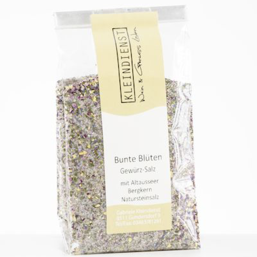 KLEINDIENST Bunte-Bl�ten-Gew�rz-Salz 100 g