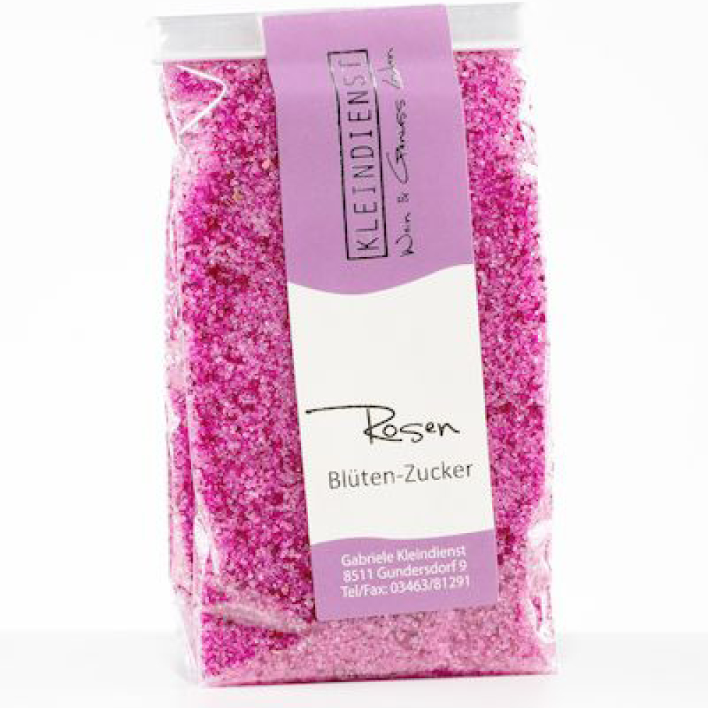 KLEINDIENST Rosenbl�tenzucker 90 g