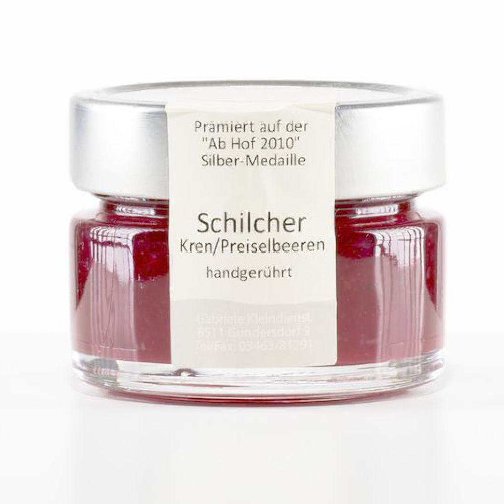 KLEINDIENST Schilchergelee Kren 190 g