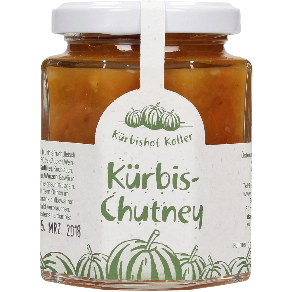 KOLLER K�rbischutney 190g