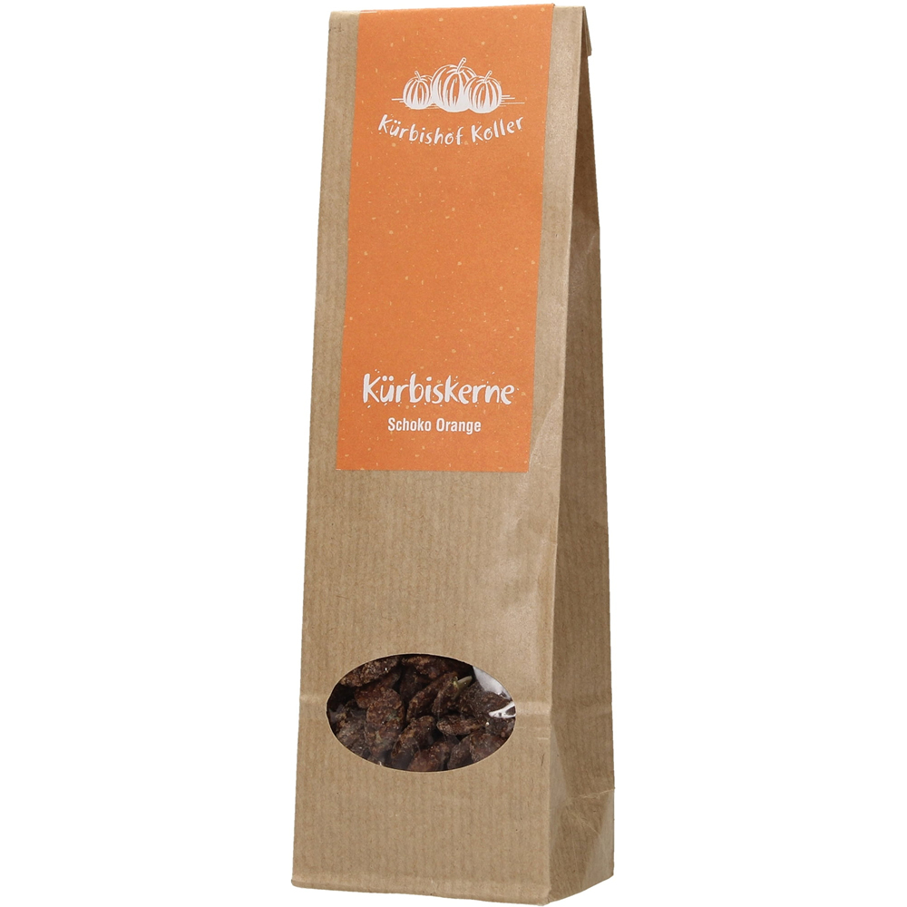 KOLLER K�rbiskerne Schoko Orange 80 g