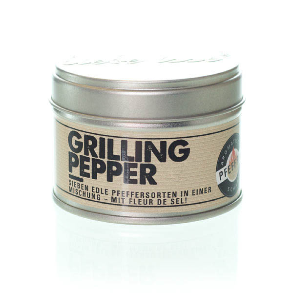 LIEBE ISST Grilling Pepper Dose 40g