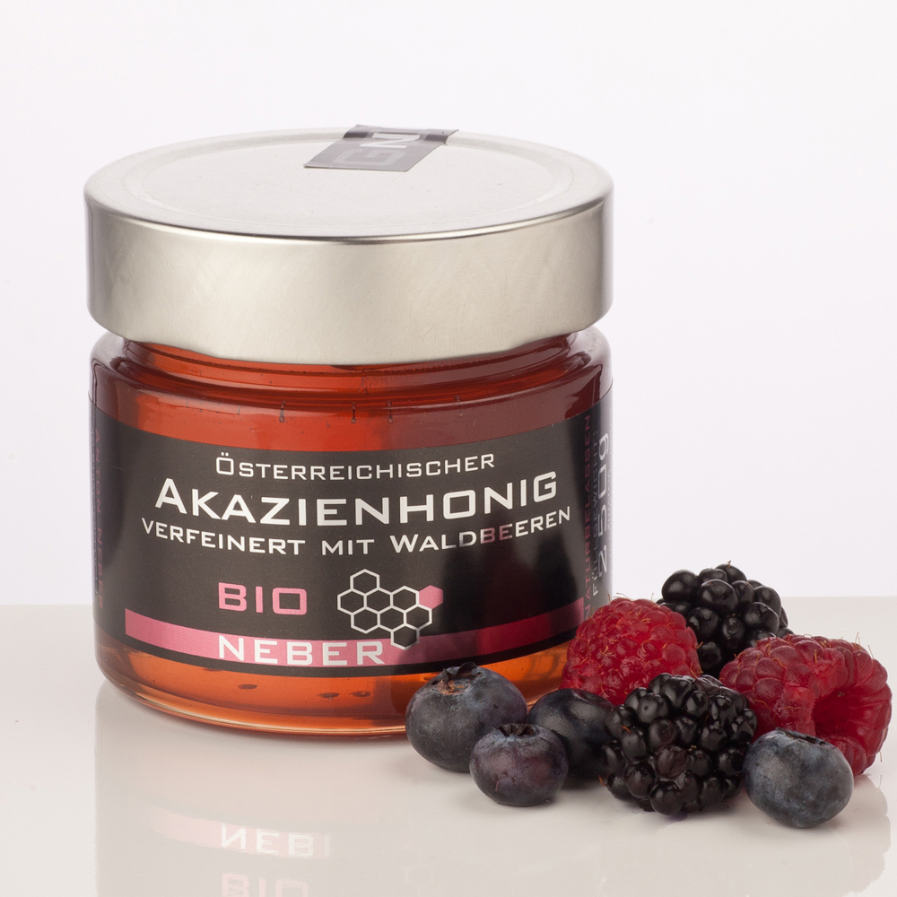 NEBER Akazie mit Waldbeeren BIO 250 g