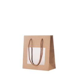 Geschenktasche klein natur