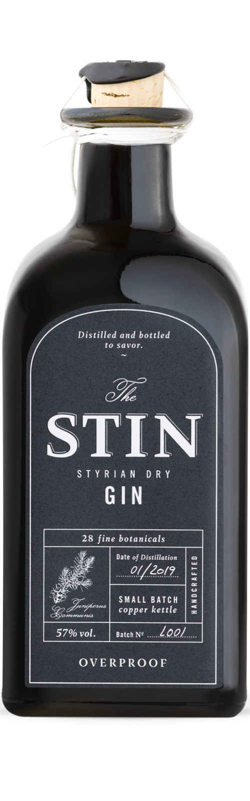 The STIN Gin Overproof Vinofaktur Gneussregal Südsteiermark
