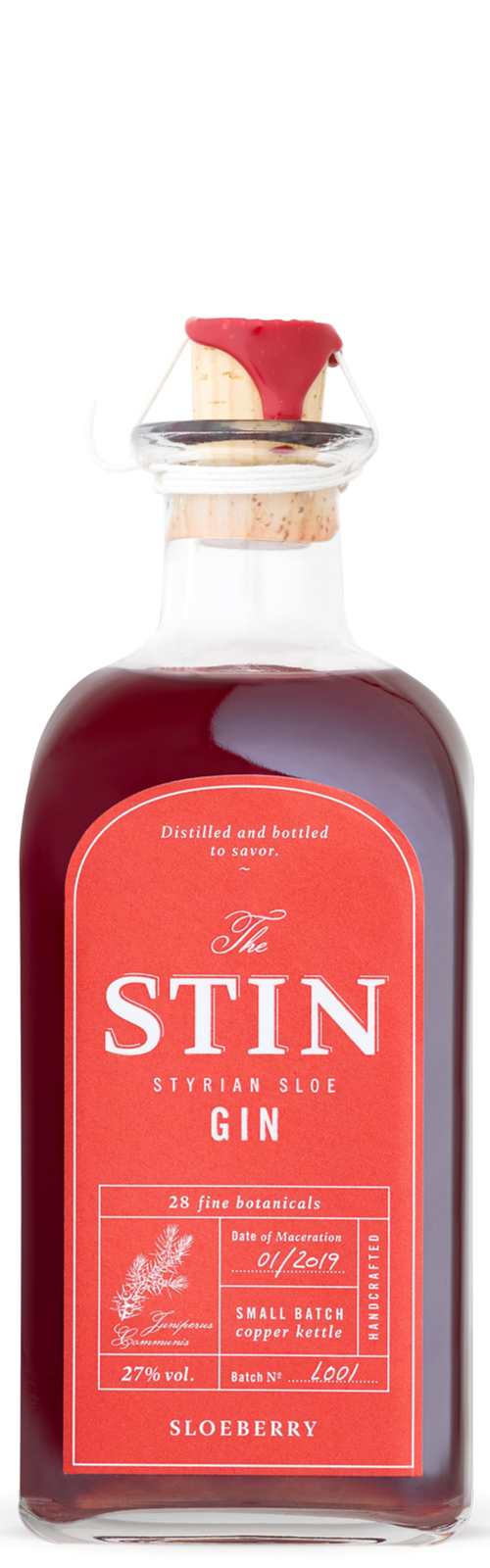 The STIN - styrian sloe Gin 500ml