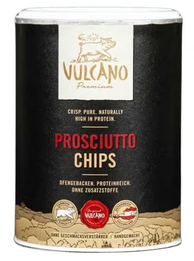 VULCANO Rohschinken Chips 35 g